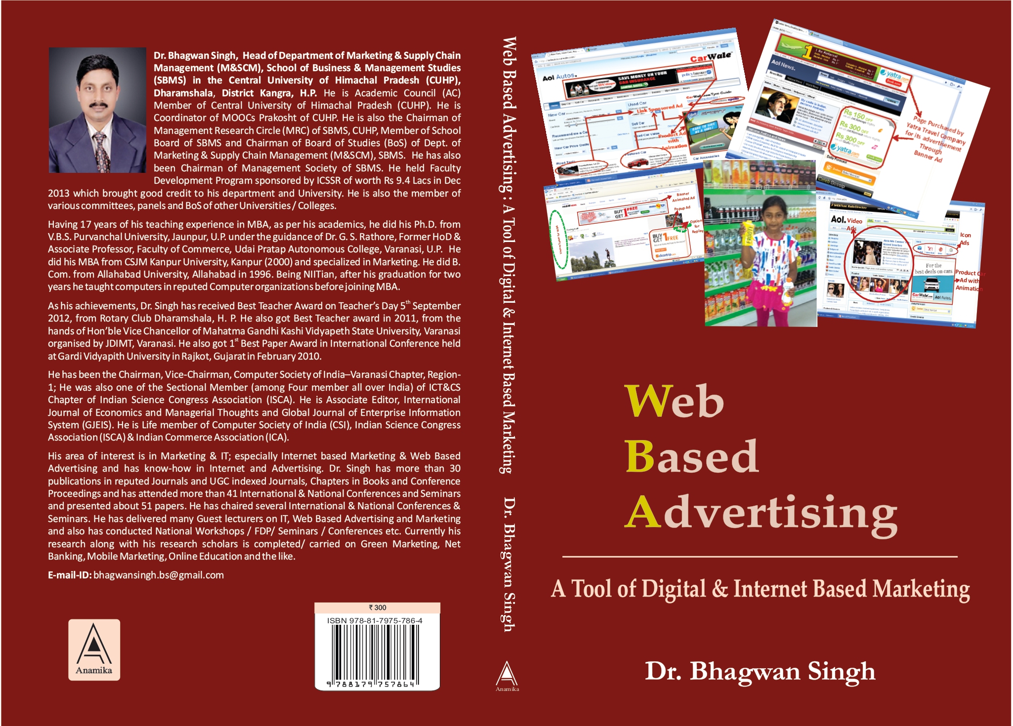 Web Based Advertising Book Cover